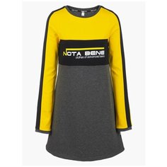 Платье Nota Bene размер 140, темно-серый