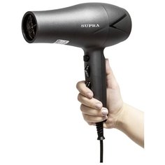 Фен для волос SUPRA PHS-2011M с функцией холодного обдува и концентратором, 2 скорости, 3 режима нагрева, 2000 Вт