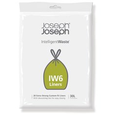 Пакеты для мусора Joseph Joseph IW6 30л экстра прочные (20 шт)