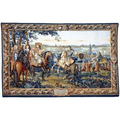 Ковер коллекции «Flanders гобелен» Orbis Terrae small lined 98 х 142 см 40850 . Kover.Ru