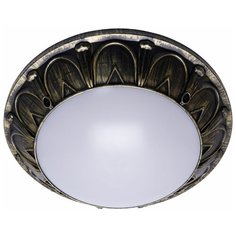 41363 Светильник накладной IP64 , 220V,2*60Вт 2*Е27,черный- античное золото ,серии Маэстро, ФБУ 05-2*20-015 Feron
