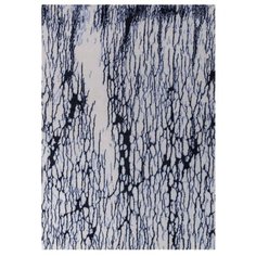 Ковер индийский Kover.ru TRENDY CRACK JACK-IVR-GRY-BLK, шерсть 2,01 х 2,95 м