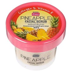 Banna скраб для лица Facial Scrub Ананас 100 мл