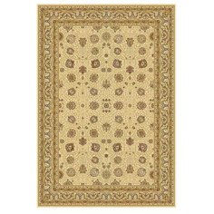 Ковер бельгийский Kover.ru ESMERALDA 2M005-IVR, Вискоза 1.5x0.8