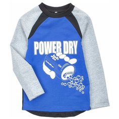 Лонгслив Nota Bene, размер 134, василек