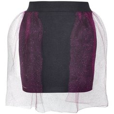 Юбка Nota Bene размер 140, черный/красный