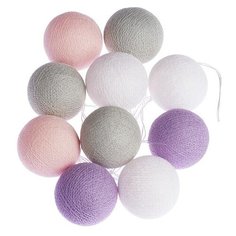 Гирлянда фонарики "Прованс" 10 фонариков от сети Гирляндус