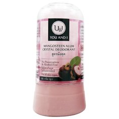 U&I дезодорант, кристалл (минерал), Mangosteen, 80 г