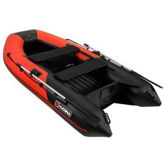 Моторная лодка YUKONA 340 НДНД красный+черный