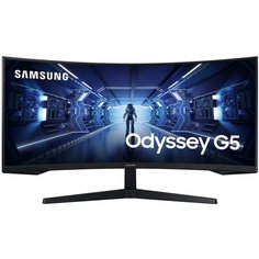 Монитор Samsung Odyssey G5 C34G55TWWI 34", черный