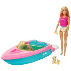 Кукла Barbie и лодка, GRG30