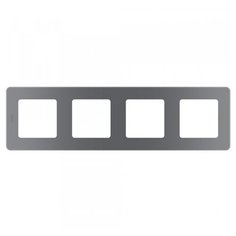 Legrand INSPIRIA Дымчатый Рамка - 4 поста