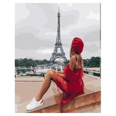 Картина по номерам Paintboy PK 45007 Отдых у Эйфелевой башни 40х50 см