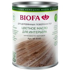 Масло Biofa цветное для интерьера, 8531 сахара, 1 л