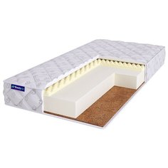 Матрас BeautySon Roll FOAM 10 Massage Cocos, 180x185x14 см беспружинный, бесклеевой