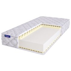 Матрас BeautySon Roll FOAM 10 Massage Double, 90x180x16 см беспружинный, бесклеевой
