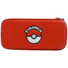 HORI Защитный чехол Hard Pouch Poké Ball для консоли Nintendo Switch (NSW-058U) красный