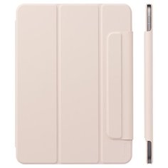 Чехол книжка подставка для планшета iPad Pro 11” (2020 / 2021), магнитная застежка, спящий режим, розовый Deppa