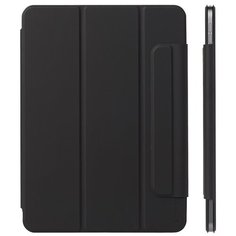 Чехол книжка подставка для планшета iPad Pro 12.9” (2020 / 2021), магнитная застежка, спящий режим, черный Deppa
