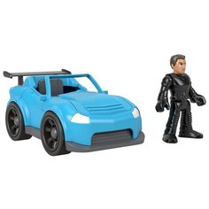 Гоночная машина Fisher-Price Imaginext Rovin Racer (GWP11), голубой/черный