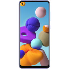 Смартфон Samsung Galaxy A21s 4/64GB, синий