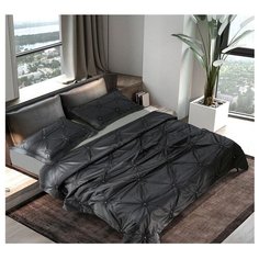 Комплект с покрывалом Asabella 472-2В, 240 х 260 см, графит