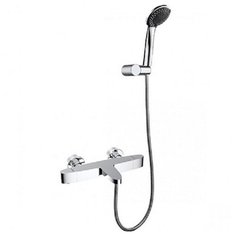 Смеситель для ванны Kaiser Star 02022 с термостатом Хром