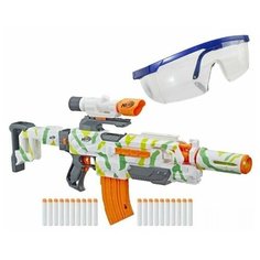 Бластер Nerf N-Strike Modulus Tracker ECS-10 (E7942) + Очки защитные
