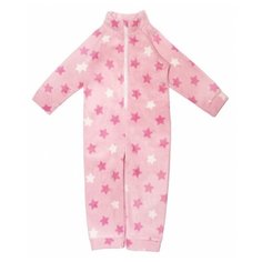 Комбинезон Веселый Малыш 352/271 звезды, размер 74, розовый