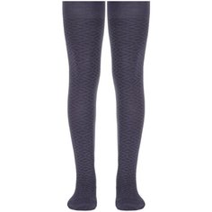 Колготки Conte-kids TIP-TOP, размер 140-146, серо-фиолетовый