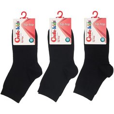 Носки Conte-kids комплект 3 пары размер 18, черный