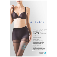 Колготки Gabriella Comfort Matt, 20 den, размер 3-M, nero (черный)