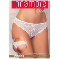 Innamore Трусы Бразилиано средней посадки Camerino, размер 1(40), bianco