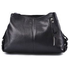 Сумка кросс-боди Afina, натуральная кожа, черный