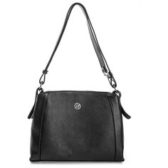 Сумка кросс-боди Afina, натуральная кожа, черный