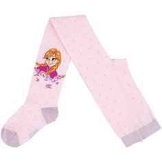 Колготки Conte-kids Disney Frozen, размер 104-110, 516 светло-розовый