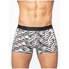 Salvador Dali Трусы боксеры с принтом, размер XXL, белый