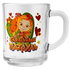 Кружка ND Play Сказочный Патруль Аленка, 282143, 250 мл, прозрачный/оранжевый