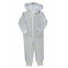 Комбинезон Веселый Малыш 351/140, размер 98, серый