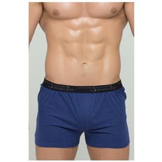 Salvador Dali Трусы боксеры однотонные, размер L, синий