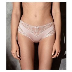 Laete Трусы стринги с кружевом, размер XS(42), персиковый