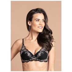 Бюстгальтер Laete, размер 80B, черно-золотой