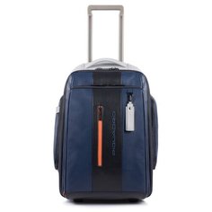 Сумка дорожная PIQUADRO Urban на колесах, синий/серый