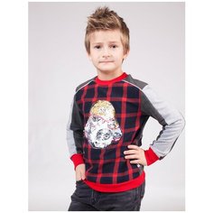 Свитшот Nota Bene размер 122, темно-серый