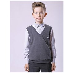 Рубашка Nota Bene размер 122, темно-серый