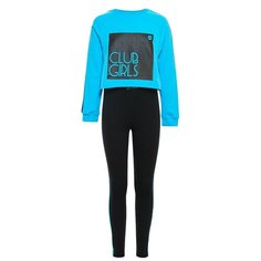 Спортивный костюм Nota Bene размер 128, черный/голубой