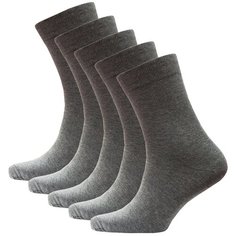 Носки HOSIERY 74215, 5 пар, размер 27-29, серый