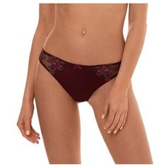 Laete Трусы стринги с кружевом, размер XS(42), бордовый