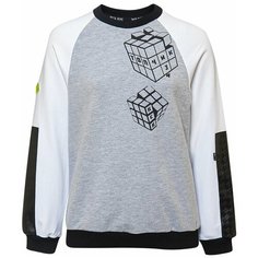 Свитшот Nota Bene размер 122, серый