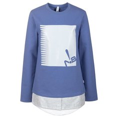 Свитшот Nota Bene размер 158, Джинсовый